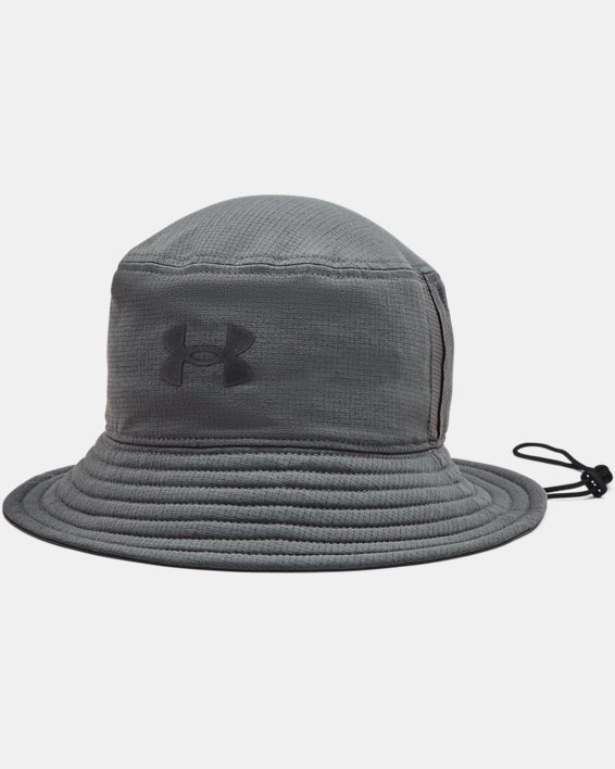 Men's UA Iso-Chill ArmourVent™ Bucket Hat, Gray, pdpMainDesktop image number 0